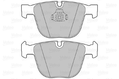 Гальмівні колодки дискові BMW 1/3/5/6/7/X5/X6 "3,0-6,0 "R "01>> Valeo 301820 (фото 1)