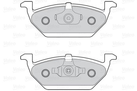 Гальмівні колодки дискові VAG A1/Fabia/Rapid/Roomster/Bora/Golf/Jetta/Polo/Up "1,0-2,0 "F "98>> Valeo 302029