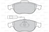 Гальмівні колодки дискові FIRST BRAKE PADS FIRST 500L FR Valeo 302074 (фото 1)