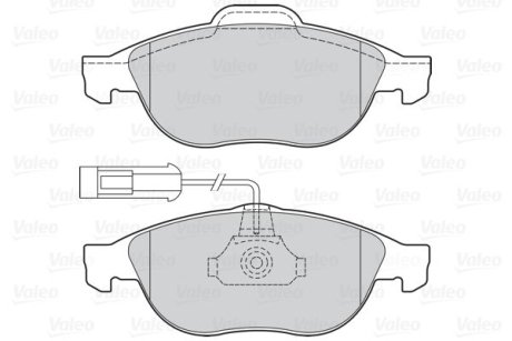 Гальмівні колодки дискові FIRST BRAKE PADS FIRST 500L FR Valeo 302074