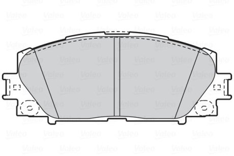 Гальмівні колодки дискові FIRST PRIUS 01.08> FR Valeo 302076