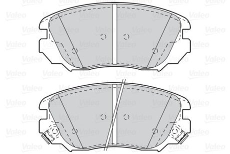 Гальмівні колодки дискові FIRST CHEV MALIBU 12-, INSIGNIA A 08- Valeo 302118 (фото 1)