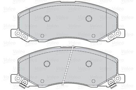 Гальмівні колодки дискові FIRST INSIGNIA 2.0T 08- Valeo 302119