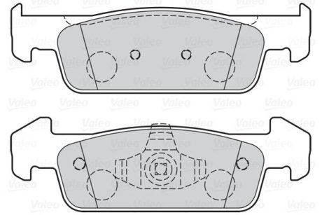 Гальмівні колодки дискові DACIA/RENAULT Logan/Sandero/Twingo "1,0-1,6 "F "12>> Valeo 302162