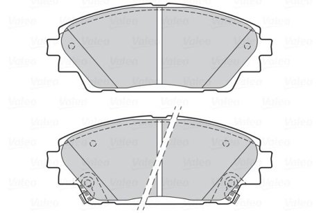 Гальмівні колодки дискові FIRST MAZDA CX-3 04.15> Valeo 302285