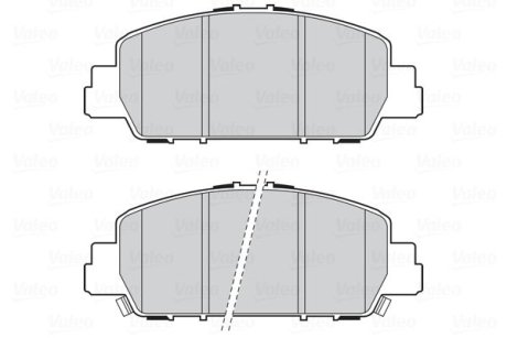 Гальмівні колодки дискові FIRST HR-V II 07.15> FR Valeo 302315