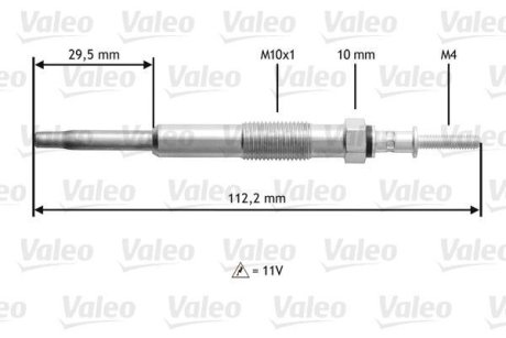 Glow-Plug Valeo 345135