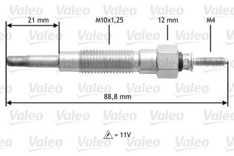 Glow-Plug Valeo 345213