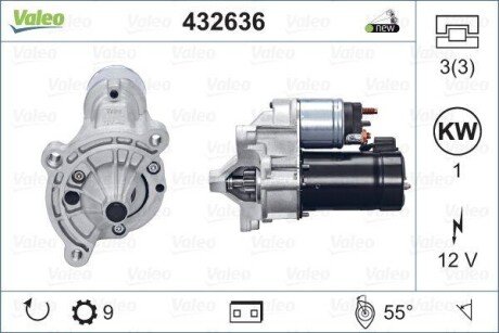 Стартер Valeo 432 636