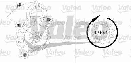 Стартер Valeo 433305