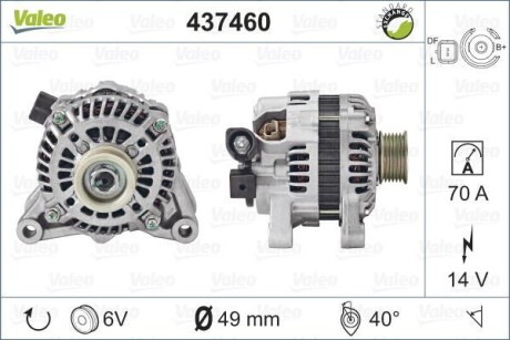 Автозапчасть Valeo 437460