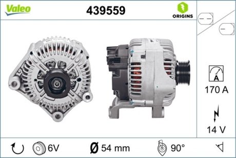 Генератор Valeo 439559 (фото 1)