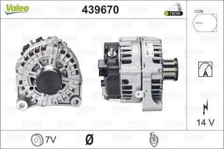 Генератор Valeo 439670
