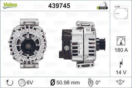 Генератор Valeo 439745