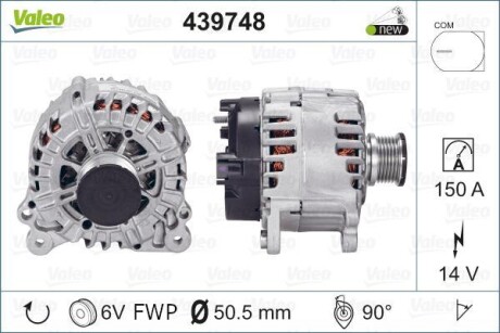 Генератор Valeo 439748
