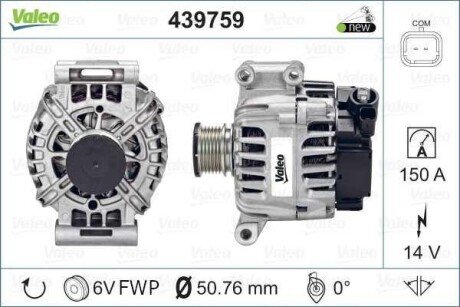 Генератор Valeo 439759