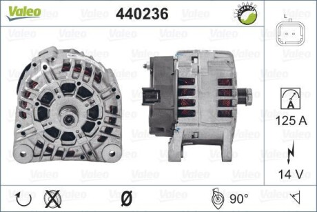 Генератор Valeo 440236