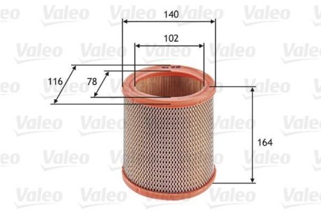 Фільтр повітряний Valeo 585602