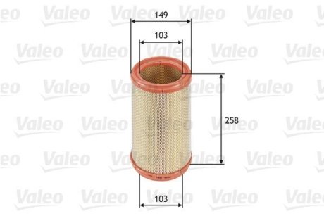 Фільтр повітряний Valeo 585611