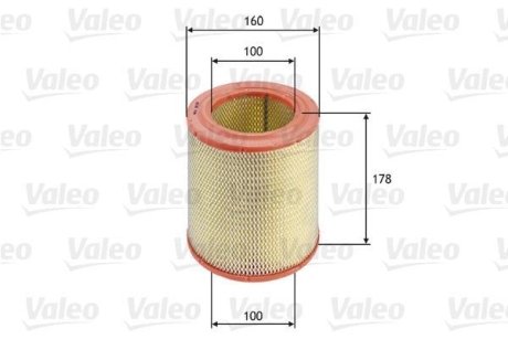 Фільтр повітряний Valeo 585618