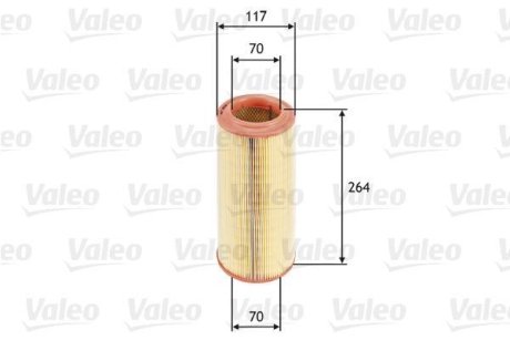 Воздушный фильтр Valeo 585626