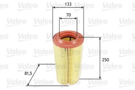 Воздушный фильтр Valeo 585649