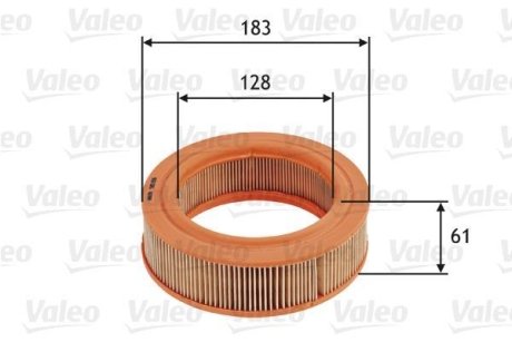 Фільтр повітряний Valeo 585656