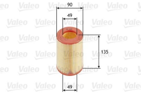 Воздушный фильтр Valeo 585660