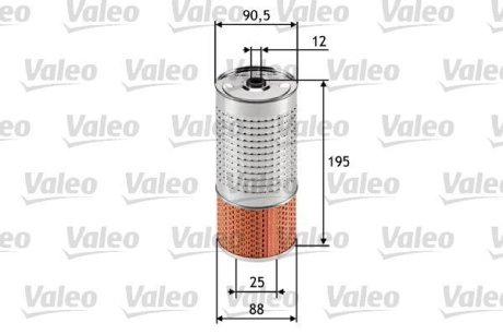 Фільтр масла Valeo 586546