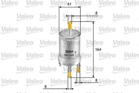 Фильтр Valeo 587030