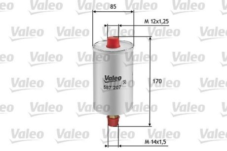 Фільтр палива Valeo 587207