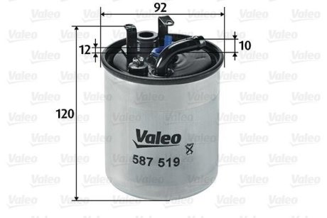 Фільтр палива Valeo 587519