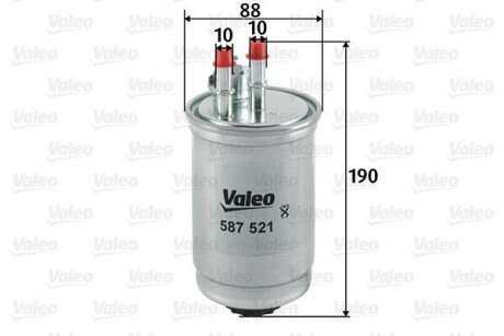 Фільтр палива Valeo 587521