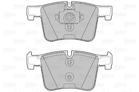 Гальмівні колодки (набір) Valeo 601288