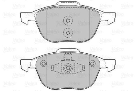 Гальмівні колодки (набір) Valeo 601367