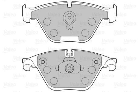 Гальмівні колодки (набір) Valeo 601382