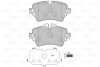 Комплект тормозных колодок, дисковый механизм Valeo 601419 (фото 2)