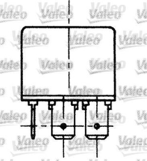 Реле, робочий ток Valeo 643818