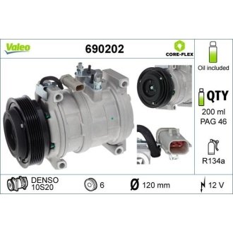 Компресор кондиціонера Valeo 690202