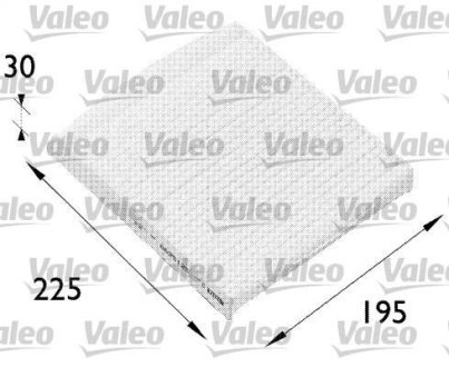 Фільтр повітря (салону) Valeo 698512