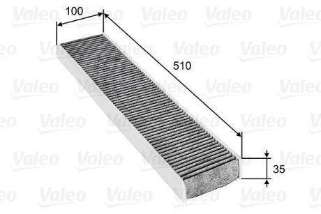 Фільтр повітря (салону) Valeo 698745