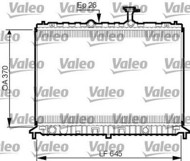 Датчик абс, передний Valeo 735501