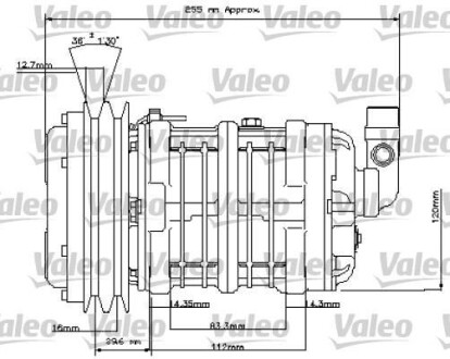 Компресор кондиціонера Valeo 815842