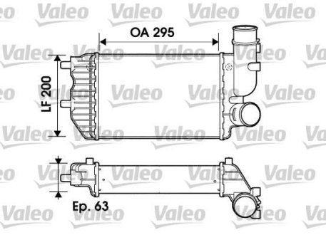 Інтеркулер Valeo 817632
