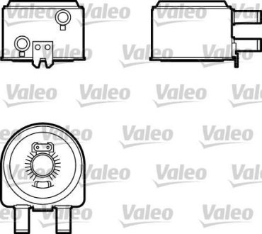Радіатор мастила Valeo 817704