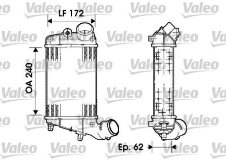 Інтеркулер Valeo 817862