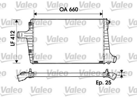 Інтеркулер Valeo 817865