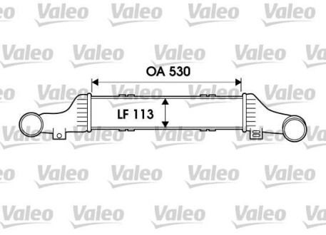 Інтеркулер Valeo 817911