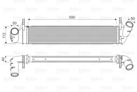 Інтеркулер Valeo 818678