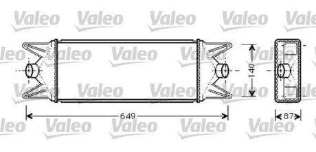 Интеркулер Valeo 818724